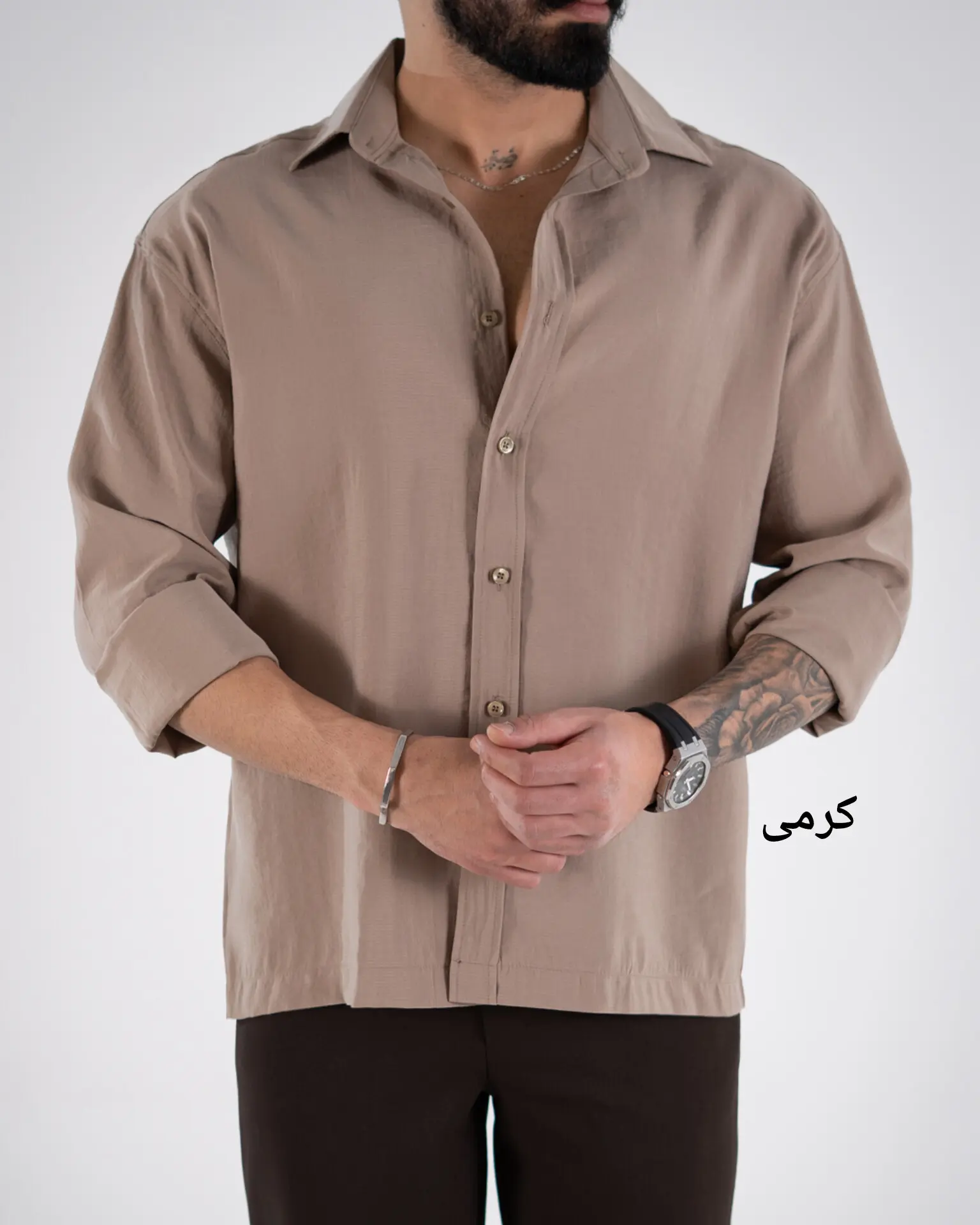 پیراهن سیلک فونیکس-کد5007